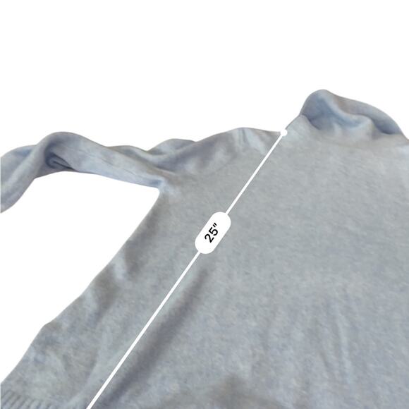 J. Crew extra Soft Sky Blue Turtleneck Sweater size Small - Picture 7 of 10